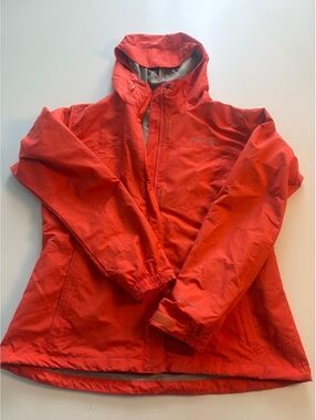 Columbia Sportswear Orange Waterproof Jacket XL